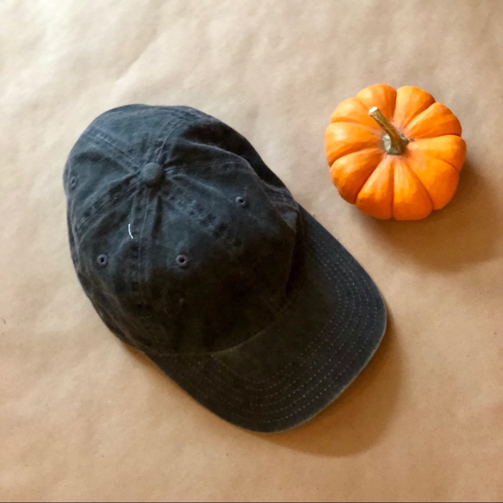 Faded Black Baseball Cap